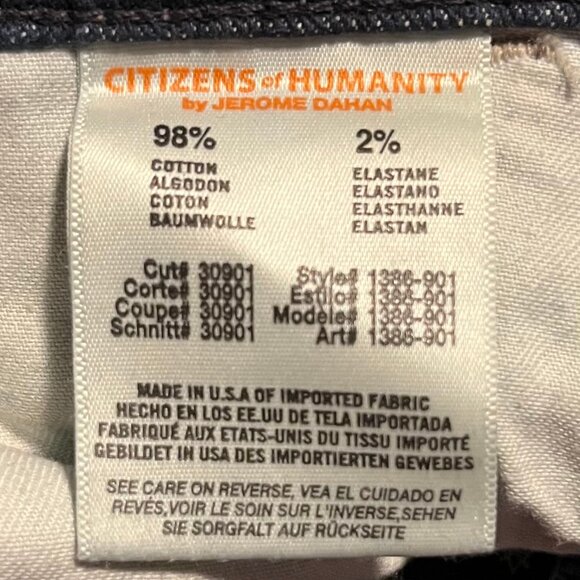 NEW LISTING: Citizens of Humanity Women's Jeans, Size 26, Dani cropped straight - Picture 10 of 15
